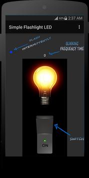 Simple Flashlight LED screenshot 2
