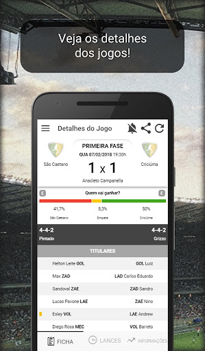 Brasileirão 2023 Série A BCD screenshot 2