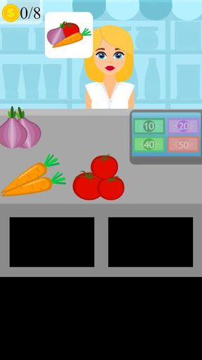 grocery store shopping game screenshot 1
