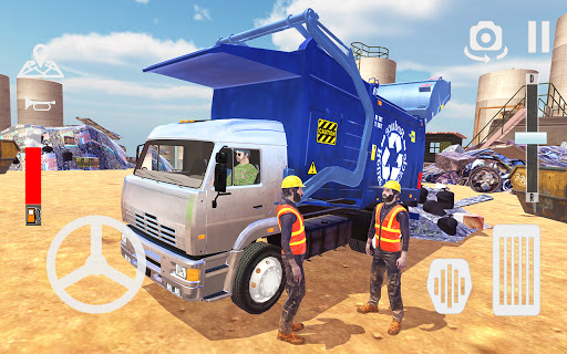 Garbage Truck Driver 2020 Games: Dump Truck Sim screenshot 3
