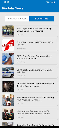 Pindula News screenshot 1