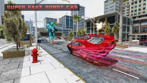Robot Car Transformation – Wild Horse Robot Games screenshot 1