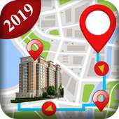 GPS Route Finder Navigation; Earth Map - World Map on 9Apps