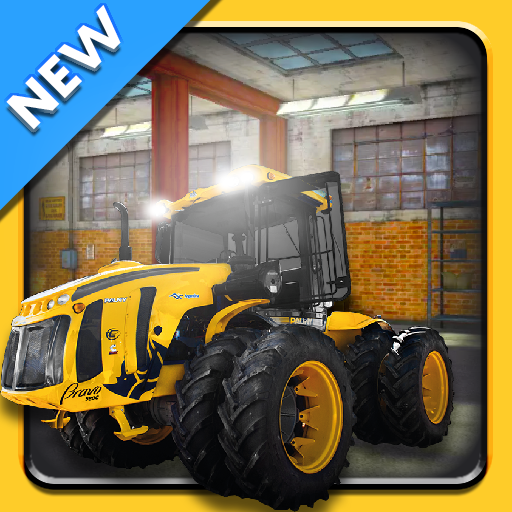 Crane Simulation and Dozer Simulation Game icon