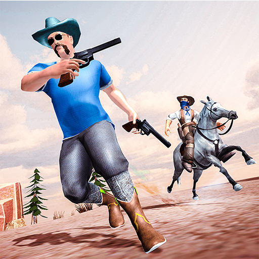 Western Cowboy Gun Fighter Gang Shooting Game 3D icon