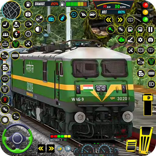 City Train Simulator Games 3d icon