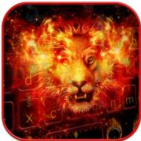 Flame Lion Keyboard Theme on 9Apps