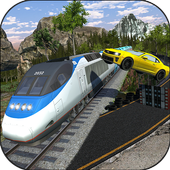 Train vs Car Racing Stunt icon