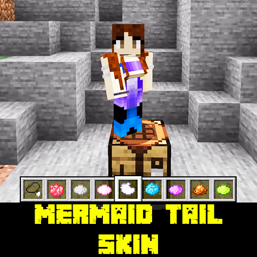 Mermaid Tail Mod for MCPE Skin icon