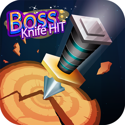 Boss Knife Hit - Knife Throwing Game (Knife Dash) icon