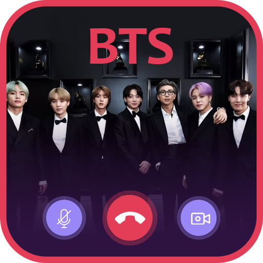 Bts Fake Call - Bts video call Prank иконка