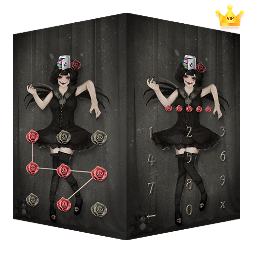 AppLock Live Theme Marionette – Paid Theme icon