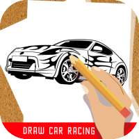 How to draw racing car