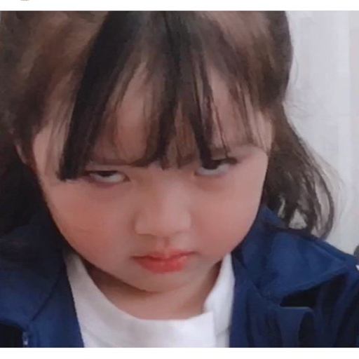 Cute stickers Korean Wa Kwon Yuli stickers icon