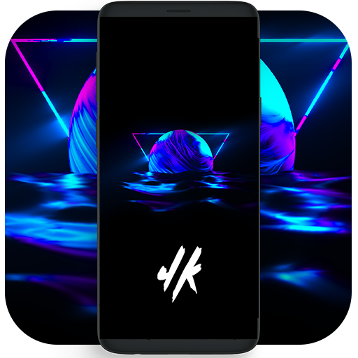 AMOLED Live Wallpapers (Black)   Automatic Changer icon