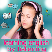 Learning english by listening without internet icon