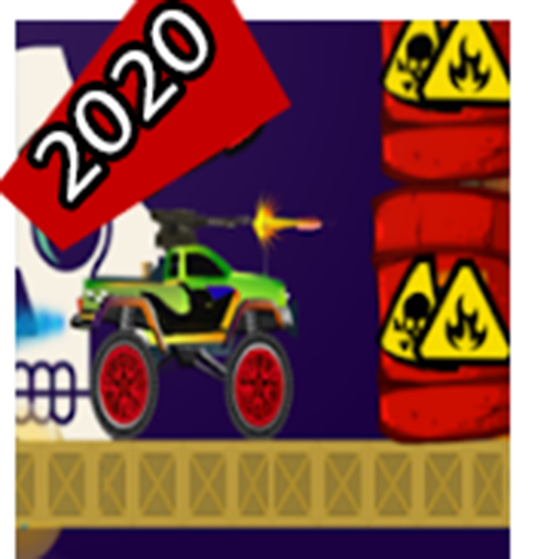 monster truck - big car - war machine game icon