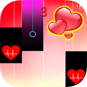 Piano Tiles Heart icon