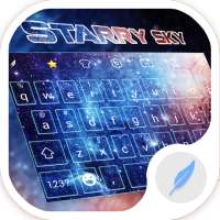 Starry Sky Keyboard Theme on 9Apps