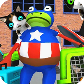3D Fighting Frog Game Amazing Battle icon