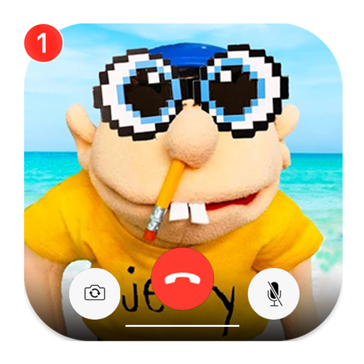 Funny Jeffy Fake Chat And Video Call icon