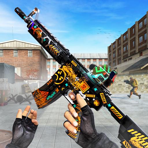 Modern Cover Strike Real Commando Battle Royale icon