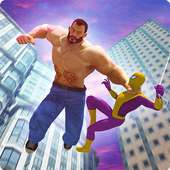 Fighting Games: Spider Superhero v/s Bigman