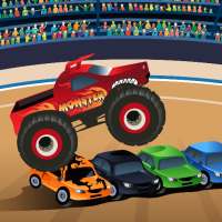 monstre camions enfants jeu on 9Apps