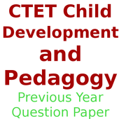 CTET Child development/Pedagogy Questions Papers icon