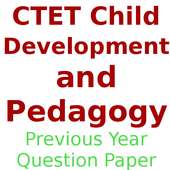 CTET Child development/Pedagogy Questions Papers on 9Apps