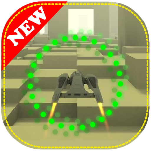 Speed race in space non-stop icon