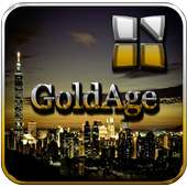 GoldAge Next Launcher 3D Theme