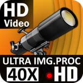 Ultra Zoom Telescope OPTI.40x [Photo & Video] on 9Apps