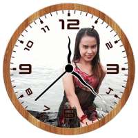 My Photo Clock live wallpaper