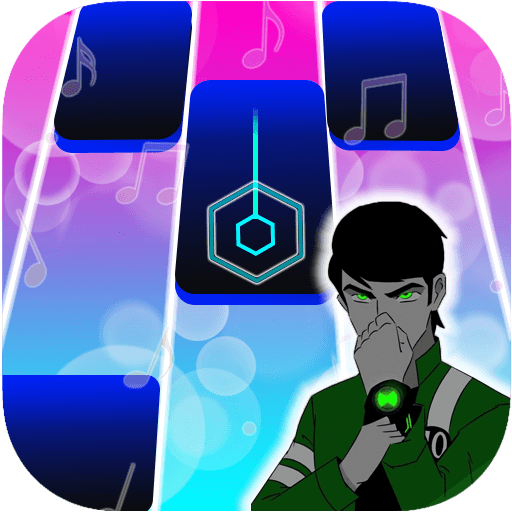 Ben Alien 10 Piano Tiles icon
