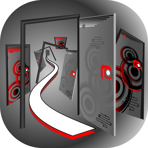 Intuition training. Corridors of intuition icon