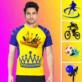 Sports Jersey Design Maker - T Shirt Photo Editor icon
