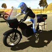 Police Motorcycle City icon