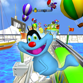 Subway Oggy Runner Dash; Cockroach Games 2018 icon