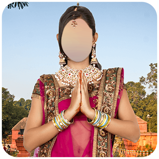 Woman Saree Photo Frames icon