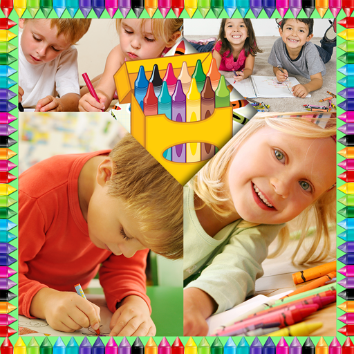 Crayons Photo Collage icon