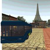 City Tourist Bus Driver 3D icon