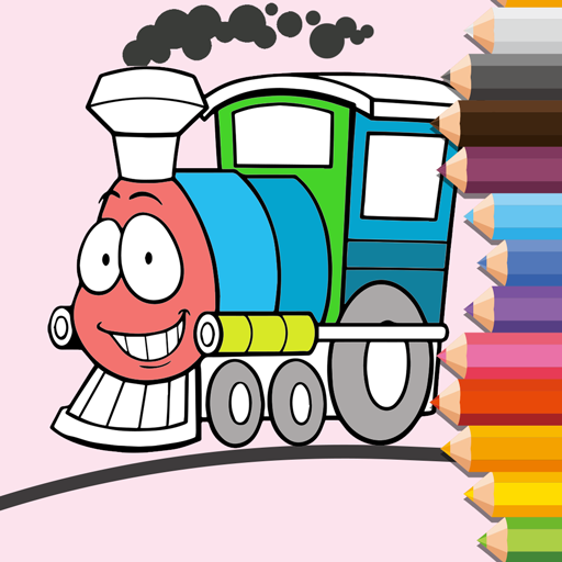 Train Coloring Pages Game icon