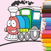 Train Coloring Pages Game