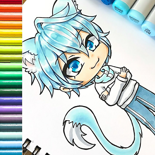 How to draw gacha life icon