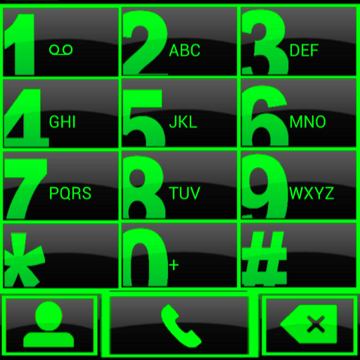 THEME BIG GREEN FOR EXDIALER icon
