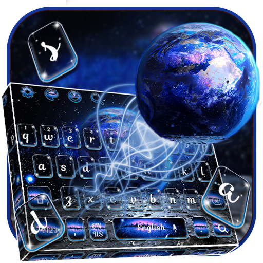 Galaxy Earth Keyboard icon