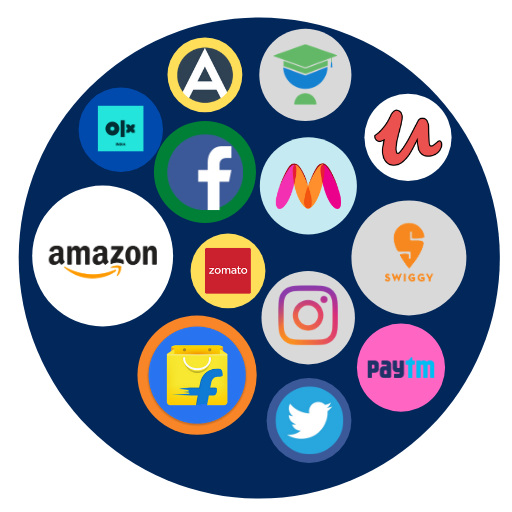 OneForAll - All your favorite apps at one place icon