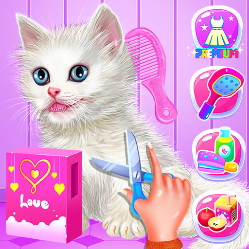 Kitty Care and Grooming icon