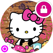 Hi Kitty Girly Phone Lock Screen icon